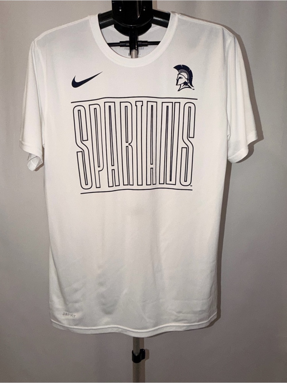 Nike UNCG Spartans White Dri-Fit T‑Shirt‎ Large